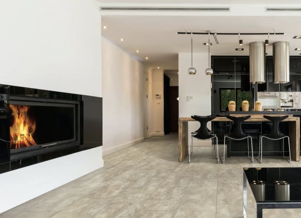 Tile in Travertine Oyster