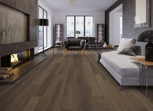 Prime Luxury Vinyl Flooring in Jasmine Oak | TRUCOR