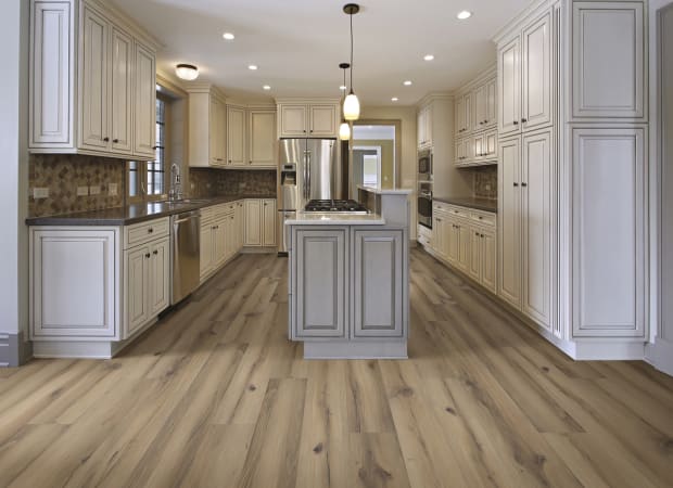 【リピート リリ子】ドテラ  Ea Lv Pm Le Oj Lm Cp 9 Series Luxury Vinyl Flooring in Toasted Oak | TRUCOR