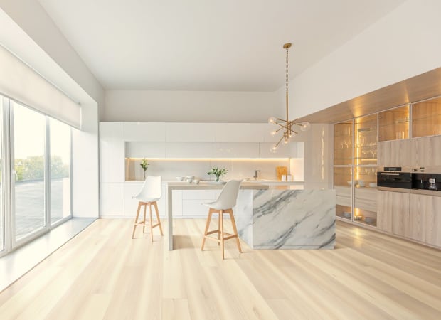 Prime XXL 10 WPC Flooring in JoscelWPC Flooring in Oak | TRUCOR