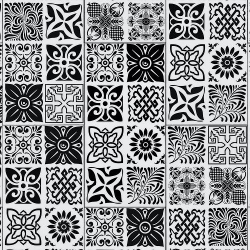 black and white lvt flooring